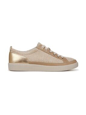 Vionic Women's Winny 2 Sneaker - Linen Canvas Gold
